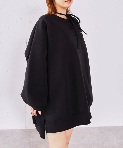 archives(アルシーヴ)の「ダンボールBIGプルオーバー(スウェット・レディース・アイボリー/ブラック/グレー・MEDIUM)」の18枚目の写真