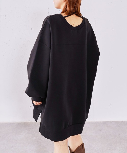 archives(アルシーヴ)の「ダンボールBIGプルオーバー(スウェット・レディース・アイボリー/ブラック/グレー・MEDIUM)」の20枚目の写真