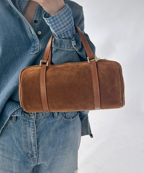 FRAMeWORK(フレームワーク)の「AULENTTI/オウレンティ DUFFEL SHOULDER バッグ(ショルダーバッグ・レディース・キャメル/ブラック・FREE)」の13枚目の写真