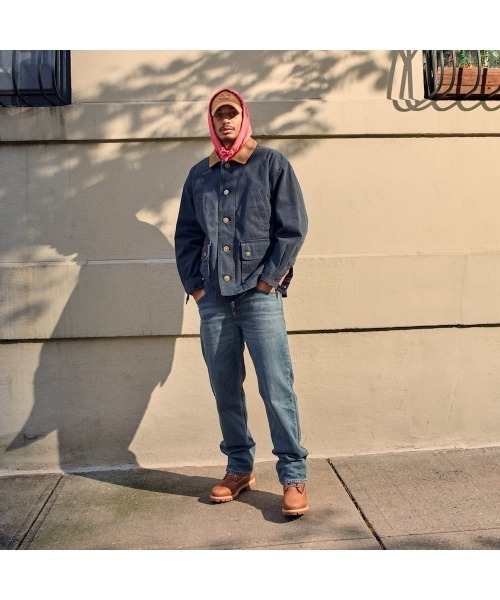 Timberland（ティンバーランド）の「キャンバス フィールド コート ユニセックス（カバーオール・メンズ・ブラック×ブルー・X-LARGE/SMALL/MEDIUM/LARGE）」の3枚目の写真