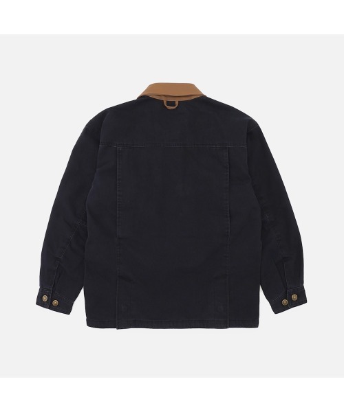 Timberland（ティンバーランド）の「キャンバス フィールド コート ユニセックス（カバーオール・メンズ・ブラック×ブルー・X-LARGE/SMALL/MEDIUM/LARGE）」の6枚目の写真