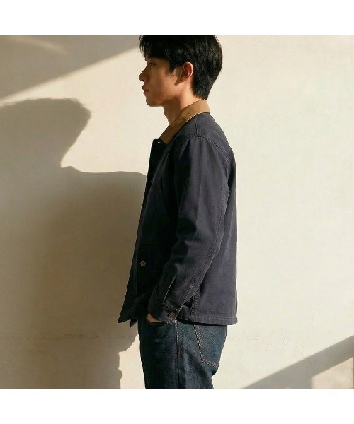 Timberland（ティンバーランド）の「キャンバス フィールド コート ユニセックス（カバーオール・メンズ・ブラック×ブルー・X-LARGE/SMALL/MEDIUM/LARGE）」の14枚目の写真