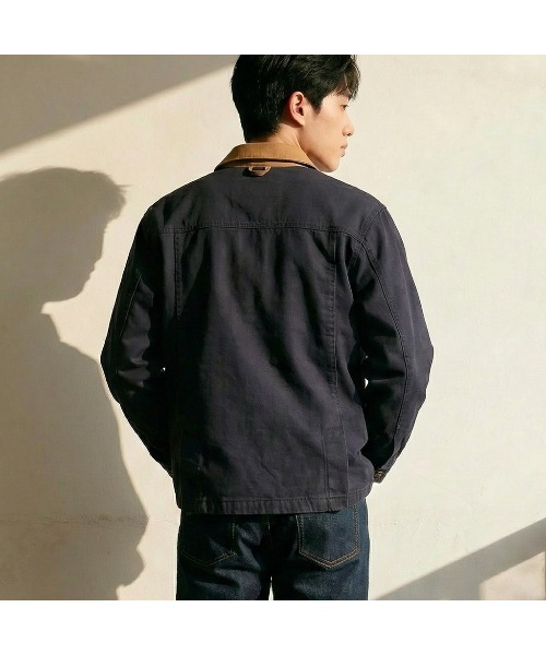 Timberland（ティンバーランド）の「キャンバス フィールド コート ユニセックス（カバーオール・メンズ・ブラック×ブルー・X-LARGE/SMALL/MEDIUM/LARGE）」の15枚目の写真