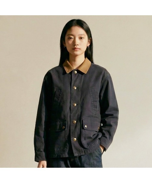 Timberland（ティンバーランド）の「キャンバス フィールド コート ユニセックス（カバーオール・メンズ・ブラック×ブルー・X-LARGE/SMALL/MEDIUM/LARGE）」の16枚目の写真