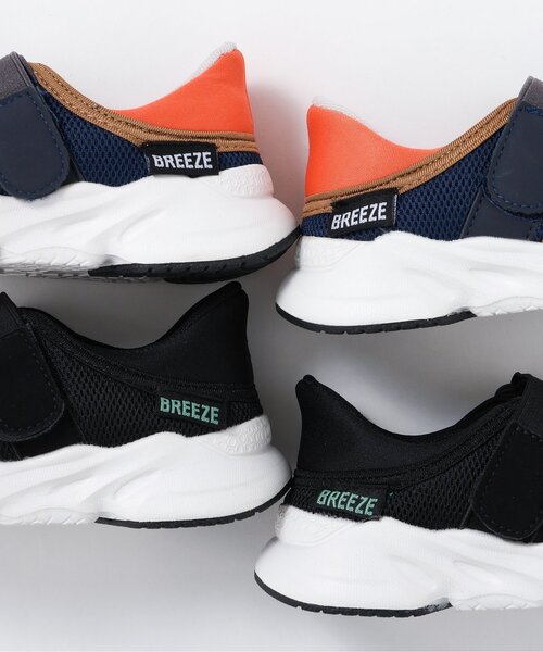 BREEZE(ブリーズ)の「メッシュスニーカー(スニーカー・キッズ・レインボー/ブラック・19/18/17/16/15 )」の13枚目の写真