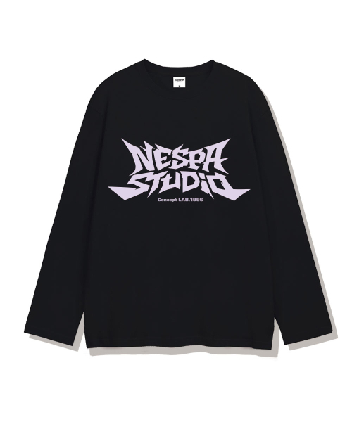 NESPA STUDIO（ネスパスタジオ）の「スタジオコア レディース レイヤード ロングスリーブ 4カラー [NSPR_9001]（Tシャツ/カットソー・レディース・ブラック/ホワイト×ブラック/ホワイト/ブラック×ホワイト・MEDIUM/LARGE/X-LARGE）」の8枚目の写真