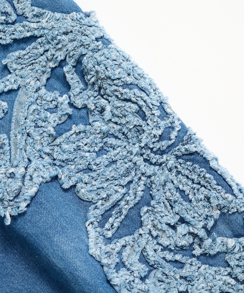 TAAKK（ターク）の「【TAAKK/ターク】Denim Blouson（デニムジャケット・メンズ・ライトブルー・1/3/2）」の6枚目の写真