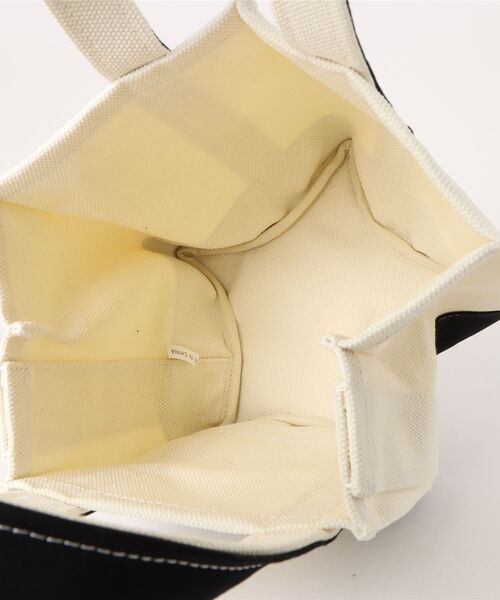 HASHIBAMI（ハシバミ）の「HASHIBAMI/ハシバミ/星底キャンバスバッグ（トートバッグ・レディース・ブラウン/ブラック・F）」の16枚目の写真