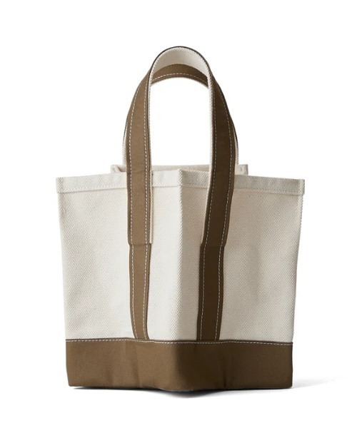 HASHIBAMI（ハシバミ）の「HASHIBAMI/ハシバミ/星底キャンバスバッグ（トートバッグ・レディース・ブラウン/ブラック・F）」の2枚目の写真