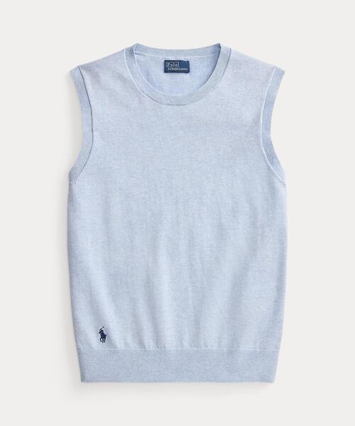 ポロ ラルフローレン スリーブレス クルーネック セーター スリーブレス クルーネック セーター（ニット/セーター）｜POLO RALPH
