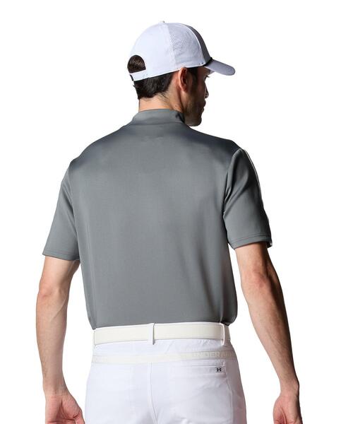 UNDER ARMOUR（アンダーアーマー）の「UAドライブ アーマーニット モックネック シャツ（ゴルフ/メンズ）（ポロシャツ・メンズ・イエロー系・XL/M/L/S/3XL/2XL）」の2枚目の写真