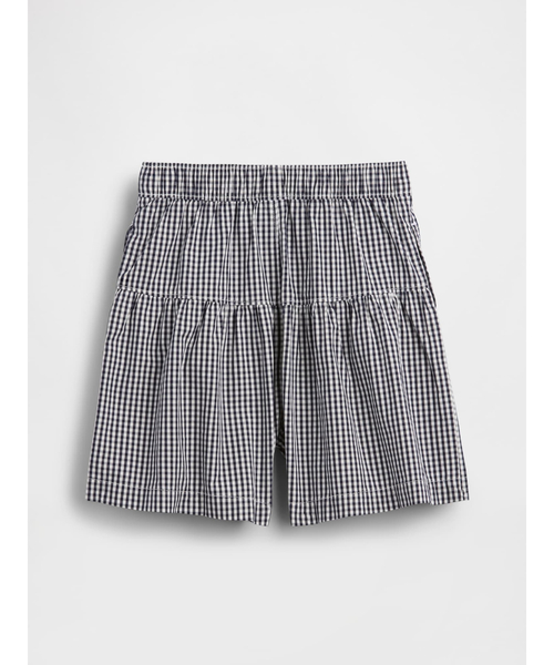 GAP（ギャップ）の「プルオン ティアード ショートパンツ (キッズ)（その他パンツ・キッズ・ネイビー/ブルー・70cm/80ｃｍ/90cm/95cm/100cm/105cm/110cm）」の3枚目の写真
