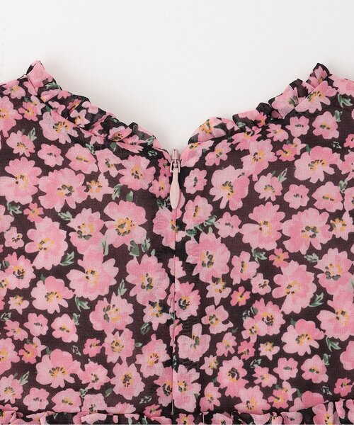 sense of wonder（センスオブワンダー）の「プチフルールバルーンワンピース（ワンピース・キッズ・クリーム/ピンク・80ｃｍ/90cm/100cm/110cm/120cm/130cm）」の9枚目の写真