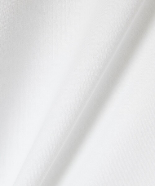 LACOSTE（ラコステ）の「ヘビーウェイト コートグラフィックバックプリントTシャツ（Tシャツ/カットソー・メンズ・ホワイト・4/3）」の4枚目の写真