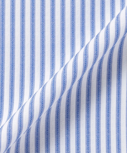 TOKYO SHIRTS（トウキョウシャツ）の「COFREX ボウタイ ブラウス 七分袖 レディースデザインシャツ（シャツ/ブラウス・レディース・ブルー・S/M/L/LL/XL）」の6枚目の写真