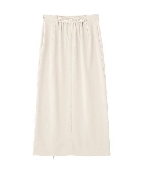 earth music&ecology（アースミュージックアンドエコロジー）の「ジップスリットIラインスカート（スカート・レディース・ブラック/ベージュ/グレー・M/S）」の14枚目の写真