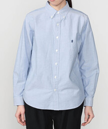 GYMPHLEX | Gymphlex | 長袖ボタンダウンシャツ SOLID WOMEN(シャツ/ブラウス)