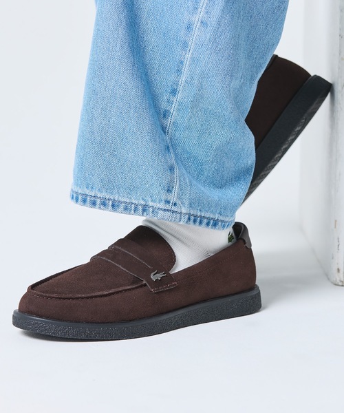 LACOSTE(ラコステ)の「メンズ COCHET 126 1 APAC CMA(ローファー・メンズ・ブラウン/ブラック・28.5cm/28.0cm/27.0cm/26.0cm/26.5cm/25.5cm/25.0cm)」の19枚目の写真