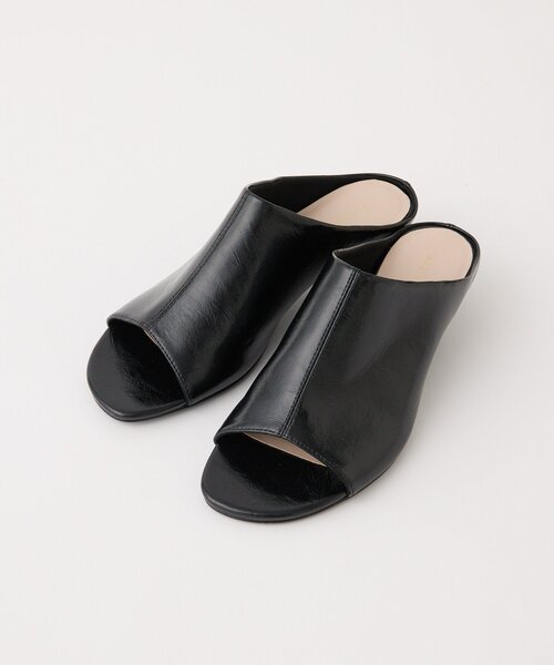 RIVE DROITE（リヴドロワ）の「予約【鮮度抜群】エナメルミュール（その他シューズ・レディース・アイボリー/ブラック・LARGE/MEDIUM/SMALL）」の7枚目の写真