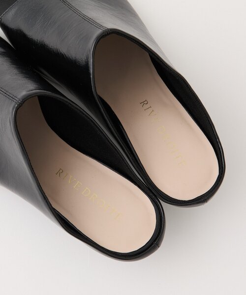 RIVE DROITE（リヴドロワ）の「予約【鮮度抜群】エナメルミュール（その他シューズ・レディース・アイボリー/ブラック・LARGE/MEDIUM/SMALL）」の12枚目の写真