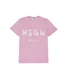 MSGM（エムエスジーエム）の「【NEW】MSGM ブラッシュロゴTシャツ（Tシャツ/カットソー）」
