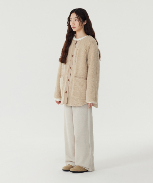 COVERNAT WOMAN(カバーナットウーマン)の「ウィメンズシェルパミッドジャケットオートミール(その他アウター・レディース・その他・WS/WM)」の4枚目の写真