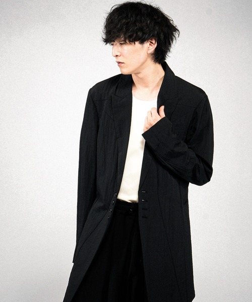 NO ID.】Multi Seam 4B Long Jacket / マルチシーム4Bロングジャケット