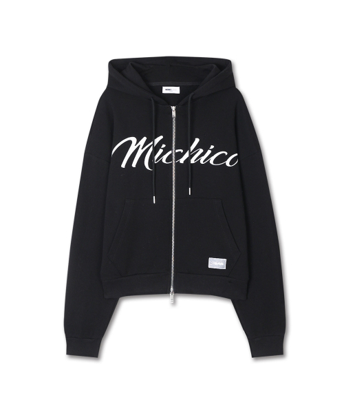 MICHIKO LONDON（ミチコ ロンドン）の「ミチコ フードパーカー ジップアップ ブラック（パーカー・レディース・その他・FREE）」の2枚目の写真