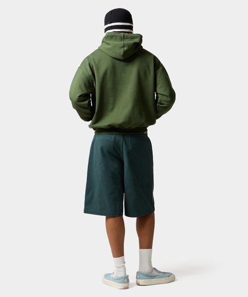 HUF(ハフ)の「BOX LOGO EMB HOODIE(パーカー・メンズ・オリーブ/ブラック・XL/L/M/S/XXL)」の10枚目の写真