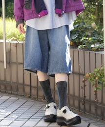 H.A.K | ドレープデニムガウチョパンツ(デニムパンツ)