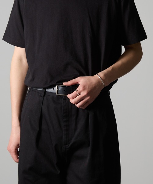 MAISON CLUB(メゾンクラブ)の「【MAISON CLUB】Square Cut Open Ring(リング・メンズ・シルバー・ 19/17/15 )」の6枚目の写真