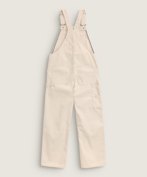 VANS(バンズ)の「ウィメンズ チョア オーバーオール / Chore Overall Natural Seed VN000VF5GCF1(サロペット/オーバーオール・レディース・キナリ・X-SMALL/SMALL/MEDIUM/LARGE)」の2枚目の写真