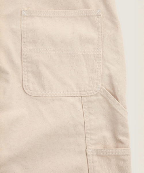 VANS(バンズ)の「ウィメンズ チョア オーバーオール / Chore Overall Natural Seed VN000VF5GCF1(サロペット/オーバーオール・レディース・キナリ・X-SMALL/SMALL/MEDIUM/LARGE)」の5枚目の写真