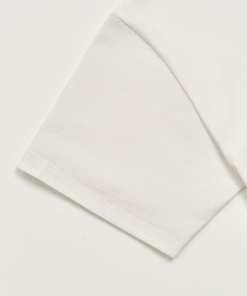TOFFEE(トフィー)の「レイヤードポケットクロップTシャツ(ホワイト)(Tシャツ/カットソー・メンズ・その他・SMALL/MEDIUM/LARGE/X-LARGE)」の6枚目の写真