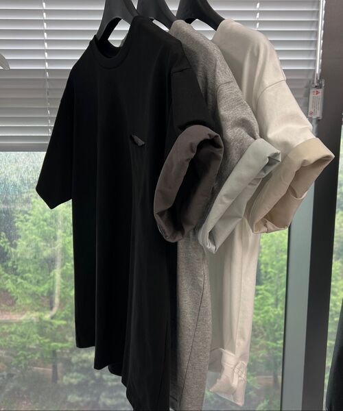 TOFFEE(トフィー)の「レイヤードポケットクロップTシャツ(ホワイト)(Tシャツ/カットソー・メンズ・その他・SMALL/MEDIUM/LARGE/X-LARGE)」の12枚目の写真