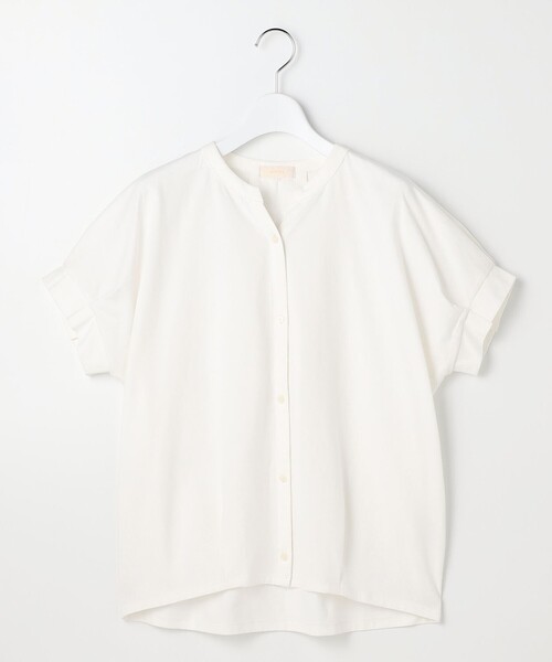 ANY SIS(エニィスィス)の「【美ライン大人T】裾タックゆる プルオーバー(Tシャツ/カットソー・レディース・グレー系/ホワイト系/ピンク系/スカイブルー系・MEDIUM)」の19枚目の写真