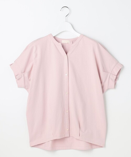 ANY SIS(エニィスィス)の「【美ライン大人T】裾タックゆる プルオーバー(Tシャツ/カットソー・レディース・グレー系/ホワイト系/ピンク系/スカイブルー系・MEDIUM)」の20枚目の写真