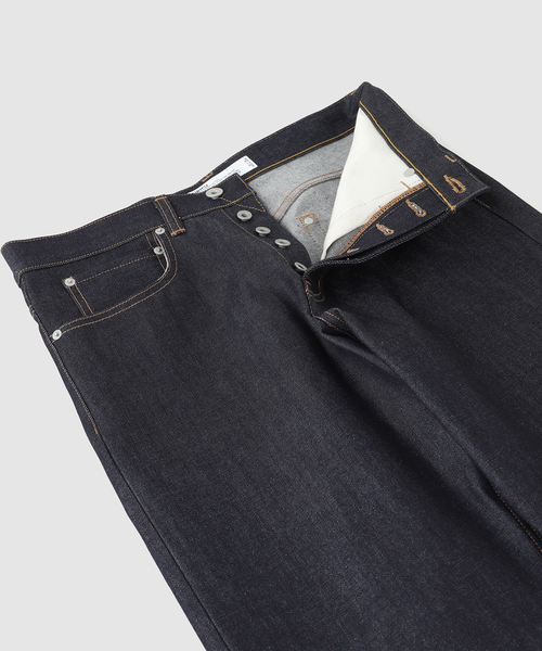 DAIRIKU(ダイリク)の「DAIRIKU / ダイリク "Straight" Rigid Denim Pants(デニムパンツ・メンズ・ブルー系その他・LARGE/MEDIUM/SMALL)」の3枚目の写真