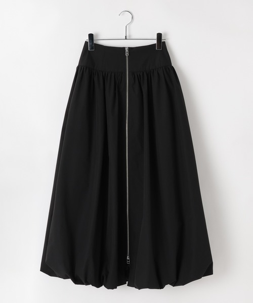 PAGEBOY（ページボーイ）の「ZIPバルーンロングスカート（スカート・レディース・ブラック/チャコールグレー・FREE）」の19枚目の写真