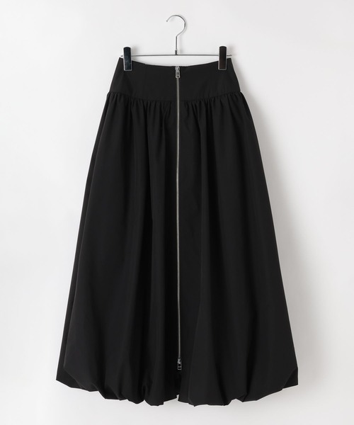 PAGEBOY（ページボーイ）の「ZIPバルーンロングスカート（スカート・レディース・ブラック/チャコールグレー・FREE）」の15枚目の写真