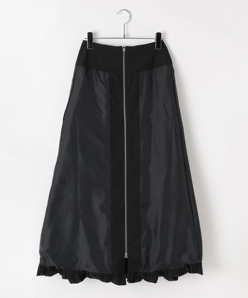 PAGEBOY（ページボーイ）の「ZIPバルーンロングスカート（スカート・レディース・ブラック/チャコールグレー・FREE）」の17枚目の写真