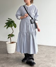PENNEYS | 【PENNEYS】ティアードシャツワンピース(ワンピース)