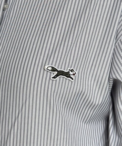 PENNEYS（ぺニーズ）の「【PENNEYS】ティアードシャツワンピース（ワンピース・レディース・サックスブルー/ベージュ/イエロー/チャコールグレー・FREE）」の10枚目の写真