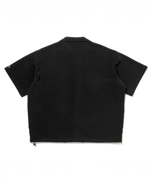 430（フォーサーティ）の「mhs2614- S-S POLY OC WIDE SHIRT オープンカラーシャツ(26-085)（シャツ/ブラウス・メンズ・ベージュ/ネイビー/ブルーグレー/ブラック・3/2/1/0）」の14枚目の写真