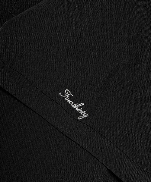 430（フォーサーティ）の「mhs2614- S-S POLY OC WIDE SHIRT オープンカラーシャツ(26-085)（シャツ/ブラウス・メンズ・ベージュ/ネイビー/ブルーグレー/ブラック・3/2/1/0）」の18枚目の写真