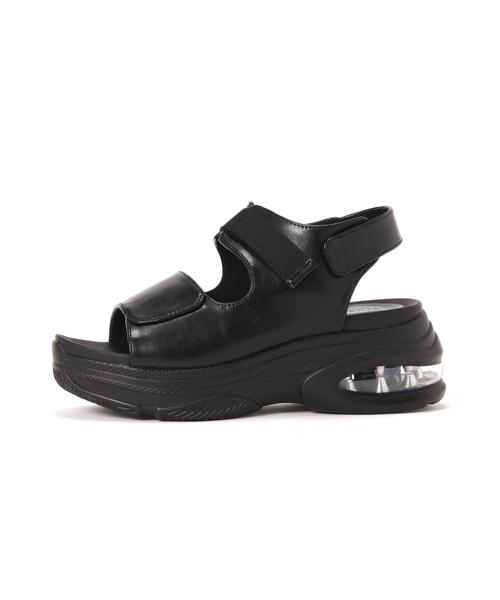 FREE'S MART（フリーズマート）の「エア入りサンダル（スニーカー・レディース・ブラウン/ブラック・MEDIUM/SMALL）」の5枚目の写真