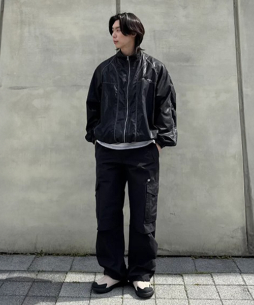 KALAPATTHAR(カラパタール)の「Nylon RIB Ventilation Cargo Pants - BLACK(その他パンツ・メンズ・その他・MEDIUM/LARGE/X-LARGE)」の4枚目の写真
