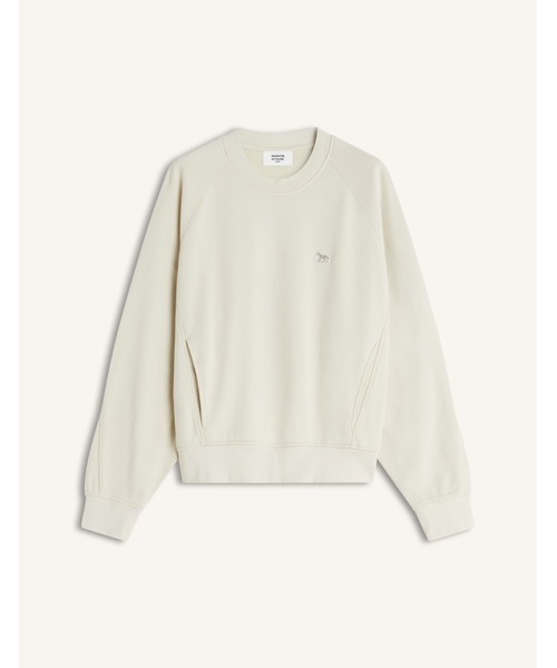 Maison Kitsune(メゾンキツネ)の「BABY FOX OPEN POCKET SWEATSHIRT(スウェット・レディース・アイボリー/チョコ・XS/L/M/S)」の3枚目の写真
