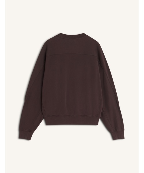 Maison Kitsune(メゾンキツネ)の「BABY FOX OPEN POCKET SWEATSHIRT(スウェット・レディース・アイボリー/チョコ・XS/L/M/S)」の9枚目の写真