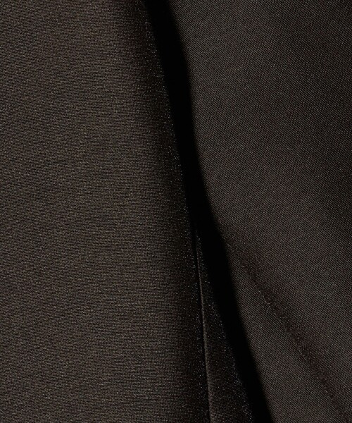 UNITED ARROWS（ユナイテッドアローズ）の「シアー ノーラペル ハーフスリーブ ジャケット ‐ウォッシャブル‐（テーラードジャケット・レディース・ダークブラウン/オフホワイト・38/36）」の22枚目の写真